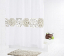 Штора для ванной комнаты Ridder Tunis бежевый/коричневый 180x200 46359