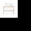 Комплект мебели Style Line Монако 70 подвесной ориноко, лакобель